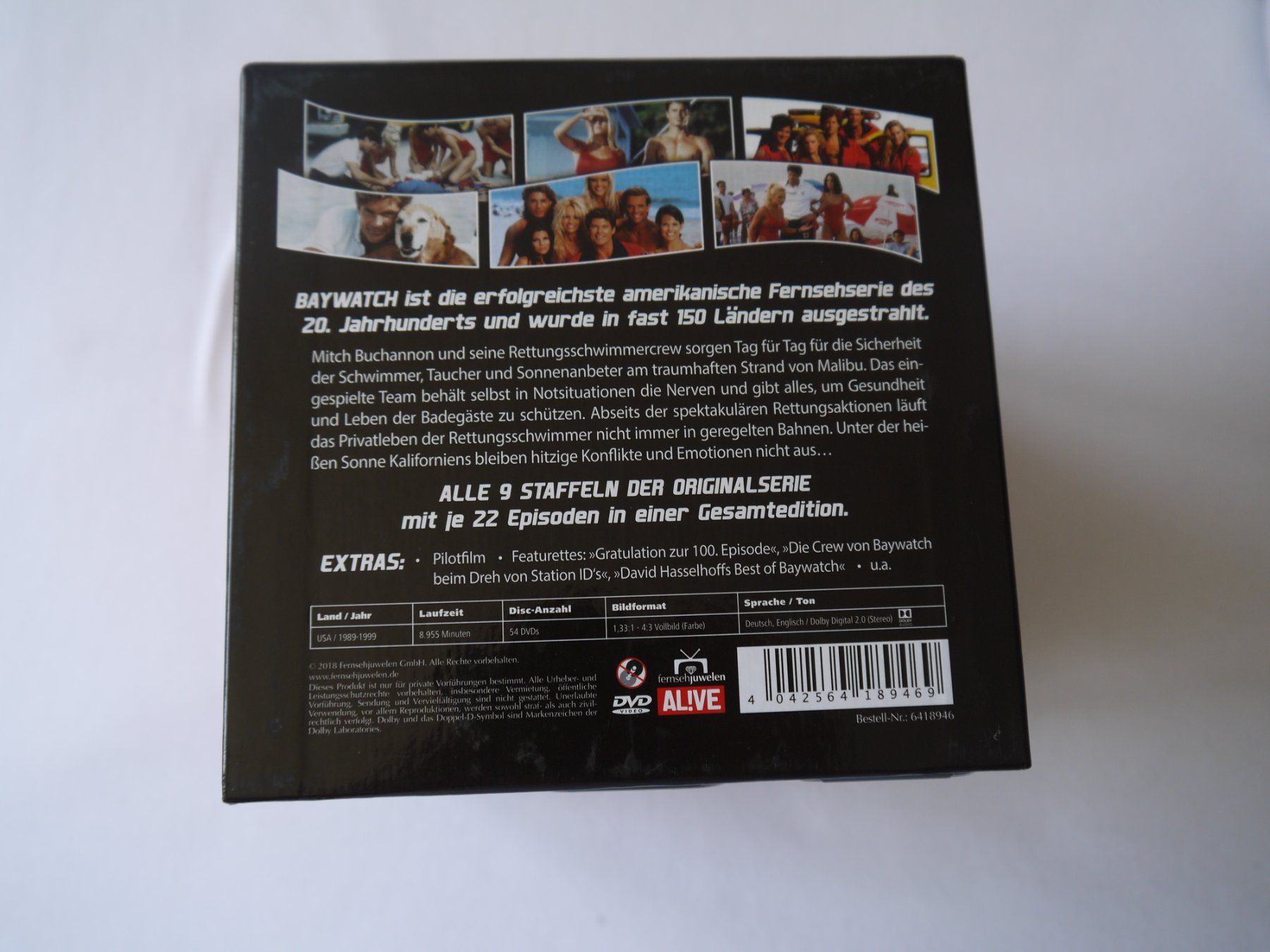 Tutti i DVDs: BAYWATCH - Die Komplette Serie – Usato da Hagendorn venduto da Blaf 3