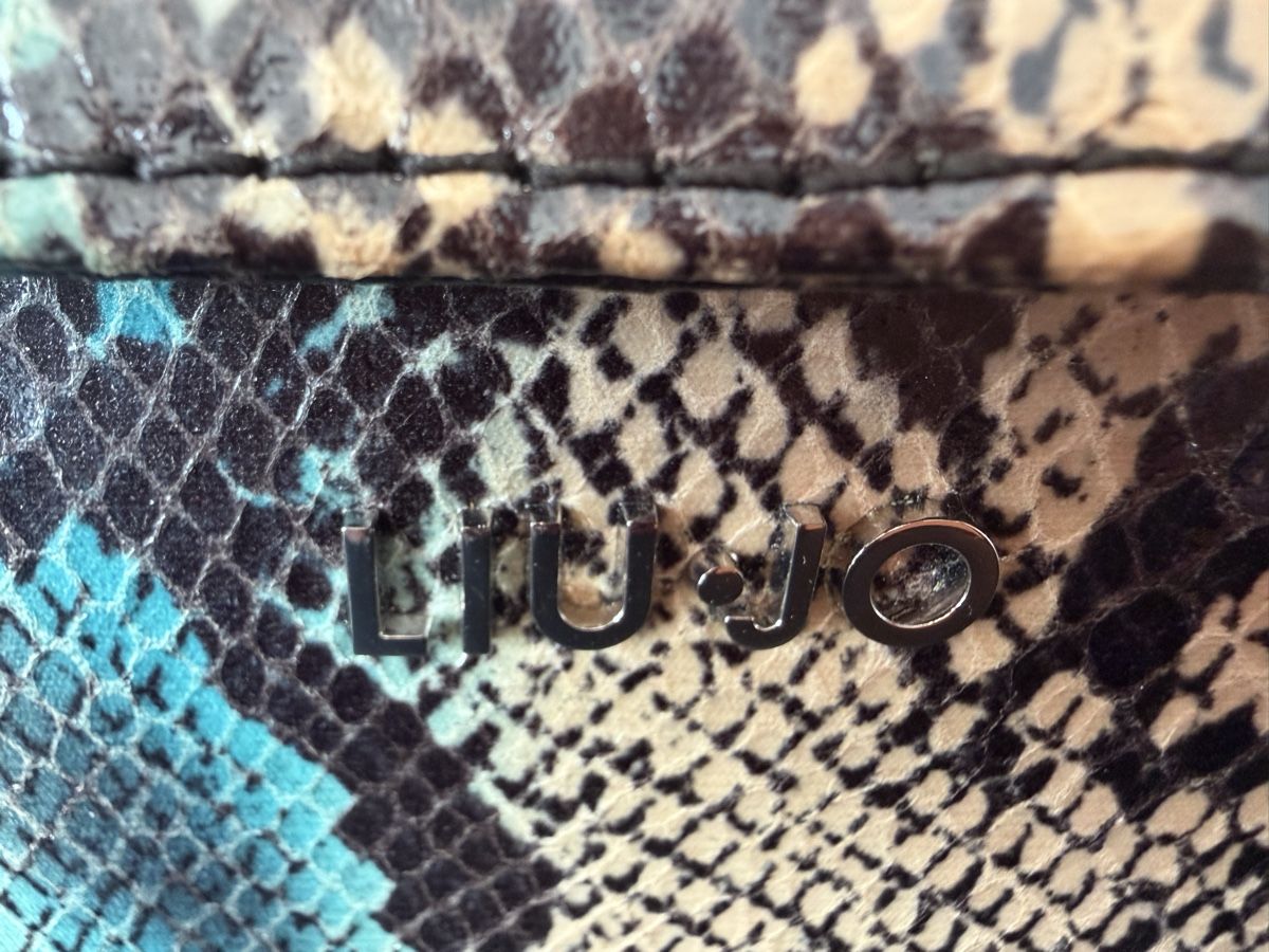 Liu Jo Sacs femmes: Clutch Liu Jo python multicolore fermeture bijou – D'occasion à Neuchâtel par EllenB 1