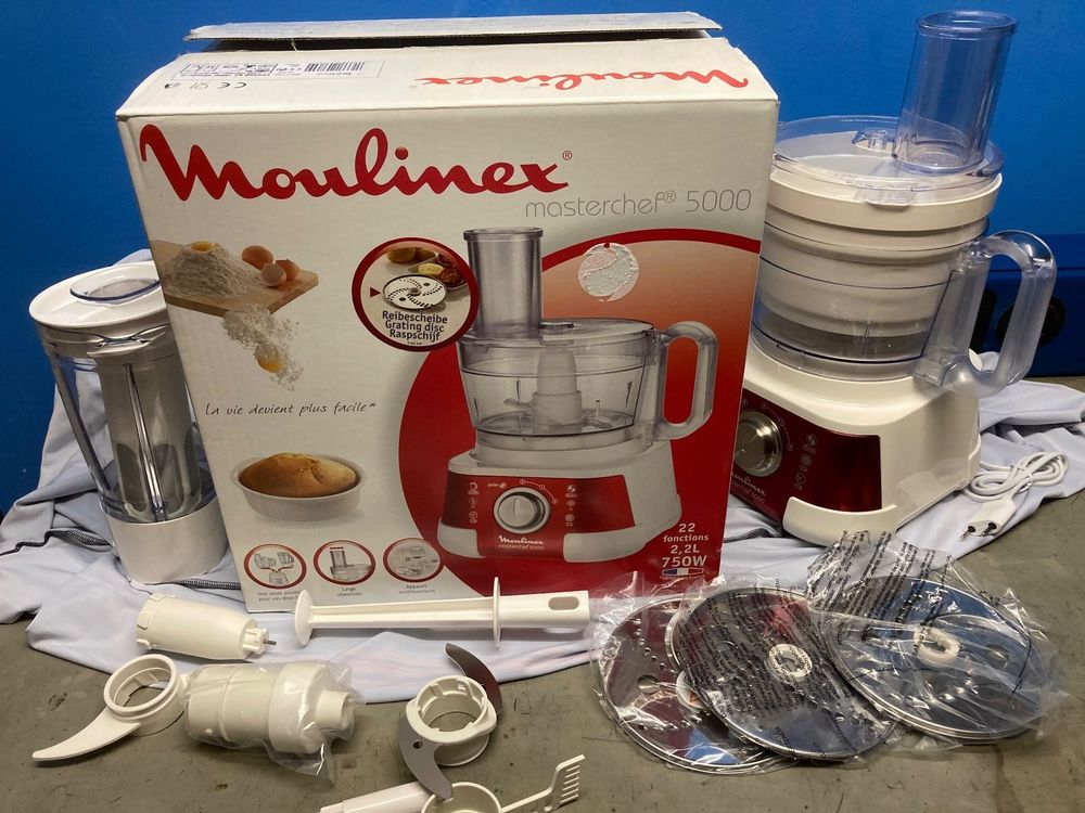 Moulinex masterchef 5000 food processor