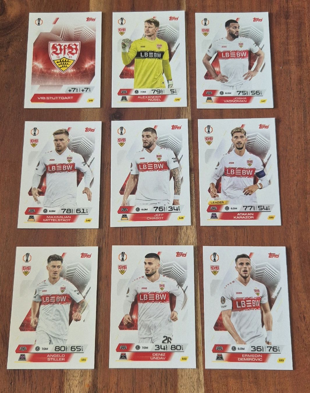 Topps Sammelbilder & Trading cards: Full Team - Topps VFB Stuttgart Match Attax 2025/2026 – Neu (gemäss Beschreibung) aus Genève von spo_5jlh