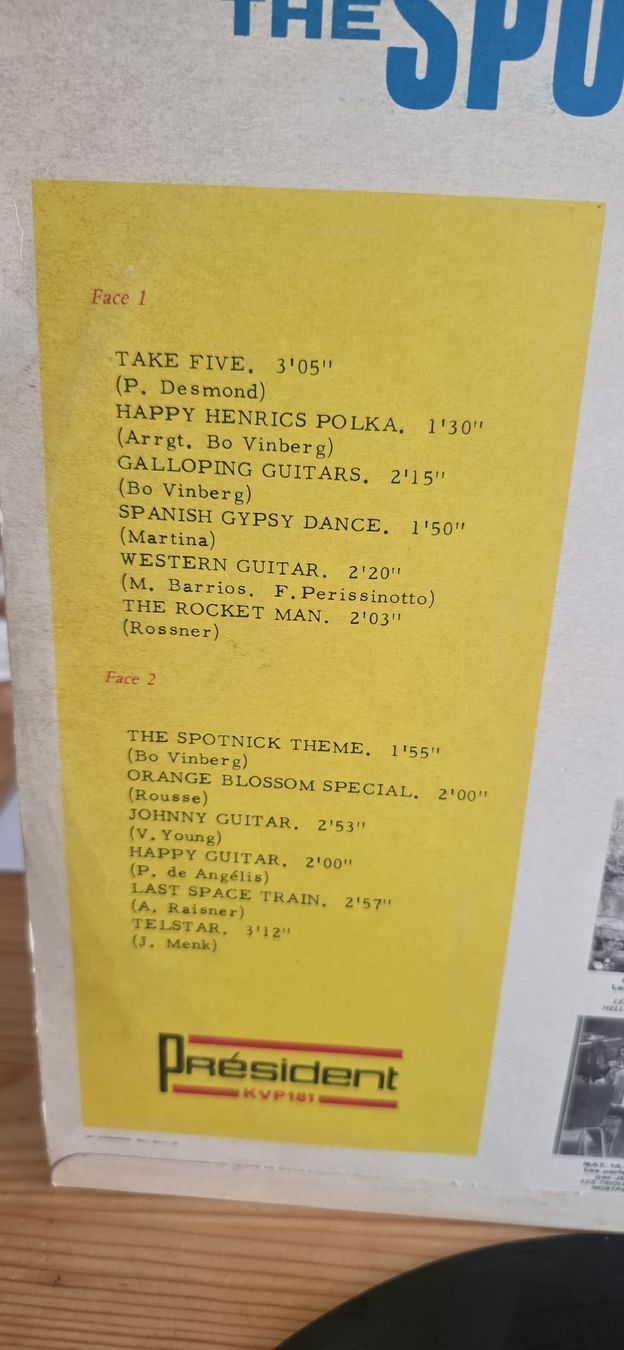 Schallplatten:  The Spotnicks 1968 Vg,Vg – Gebraucht aus Yvonand von RF-VINYL 3