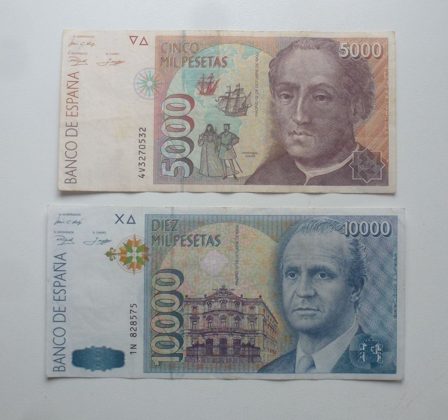 Banknoten: Lot ++ 4 Banknoten aus Spanien – Gebraucht aus Walkringen von Casablanca777 4