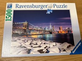 NEU! Ravensburger Puzzle -  Winter in NY  1500 Teile
