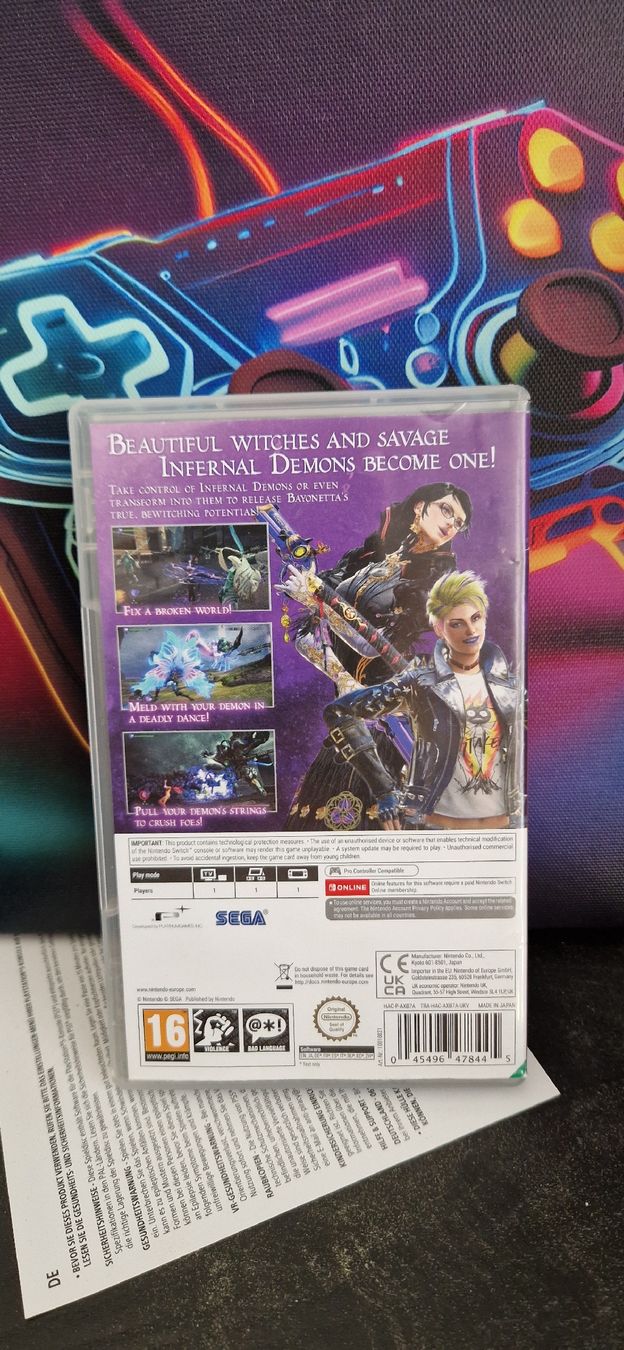 Giochi: Jeu Nintendo Switch Bayonetta 3 bon état – Nuovo (secondo la descrizione) da Fully venduto da Jadm 2