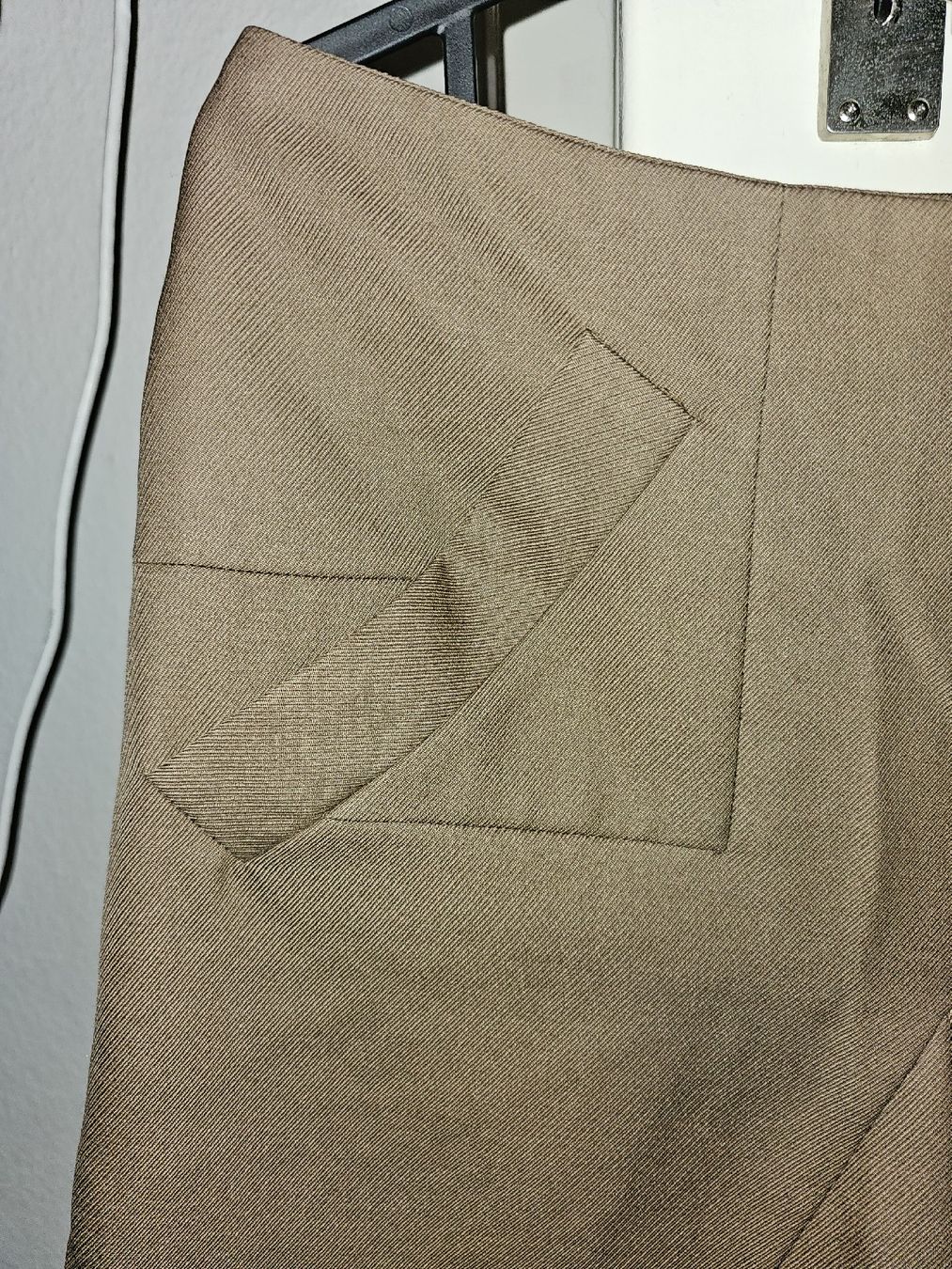 Chloé Gonne: Jupe trapèze Chloé T 36 marron élégante chic – Nuovo (secondo la descrizione) da Tecknau venduto da Anadias 1