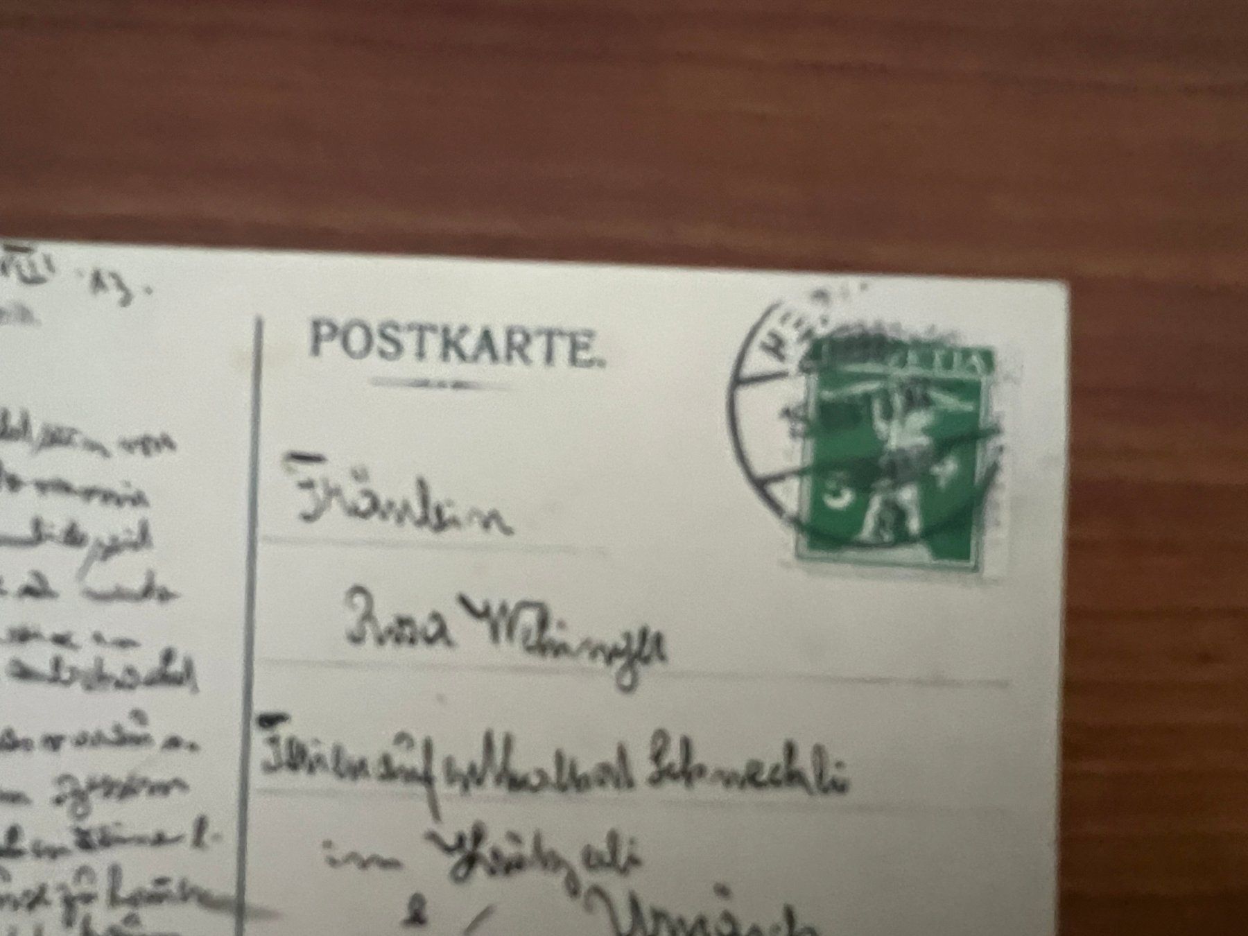 Cartoline postali: AK  1913 Treib   (G3156) – Usato da Hinwil venduto da Sidi4 1