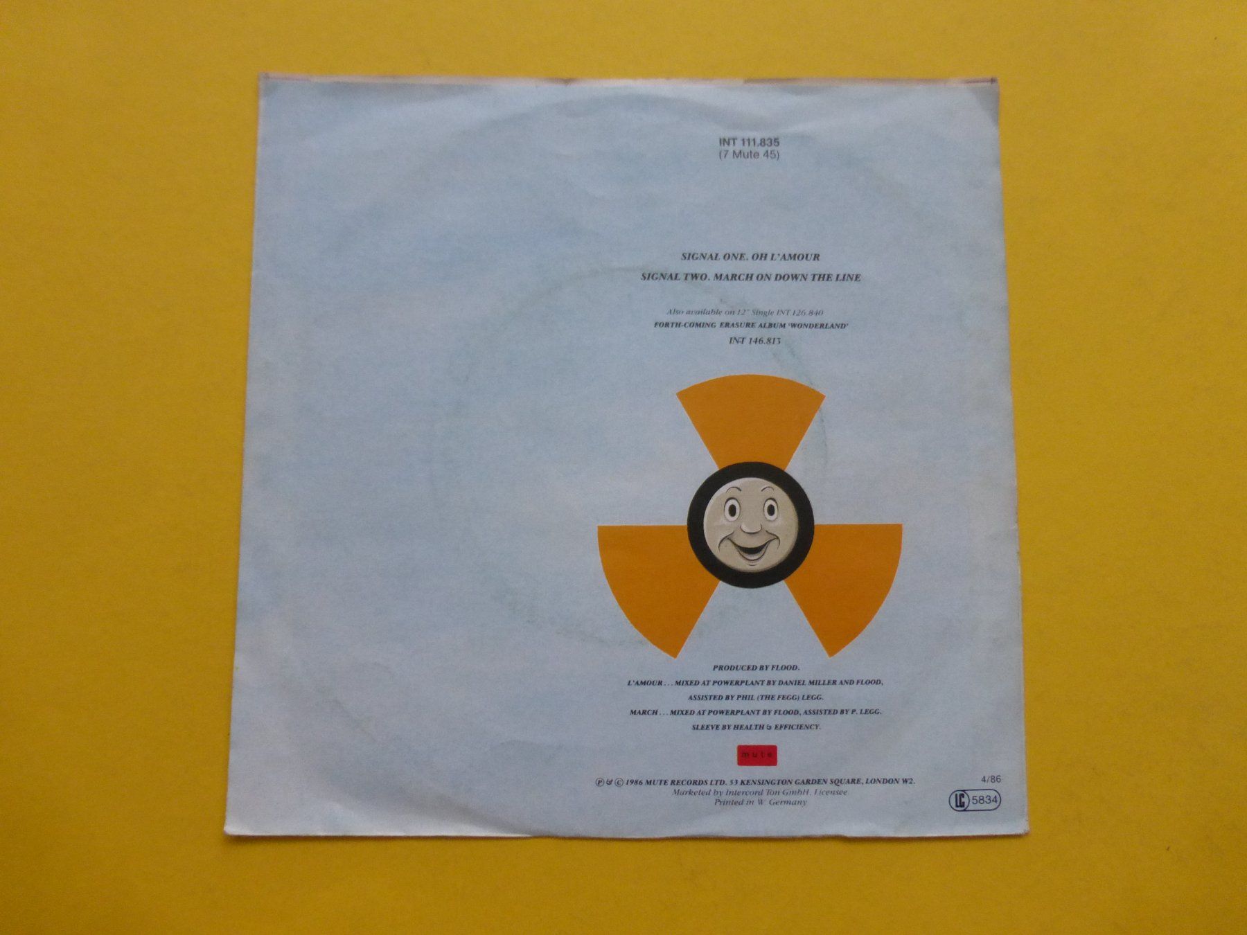 Dischi in vinile: Erasure – Oh L'Amour – Usato da Zürich venduto da Swiss57 1