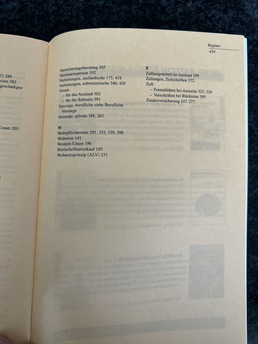 Libri: Ab ins Ausland – Usato da Schliern b. Köniz venduto da wandereaus 3