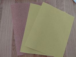Neues Schleifpapier Set von SIA