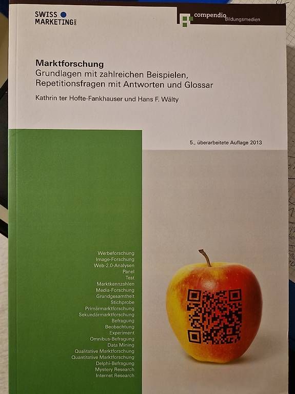 Bücher: Marktforschung -  5. Auflage - Neu 📚 – Gebraucht aus Emmenbrücke von alexa1983