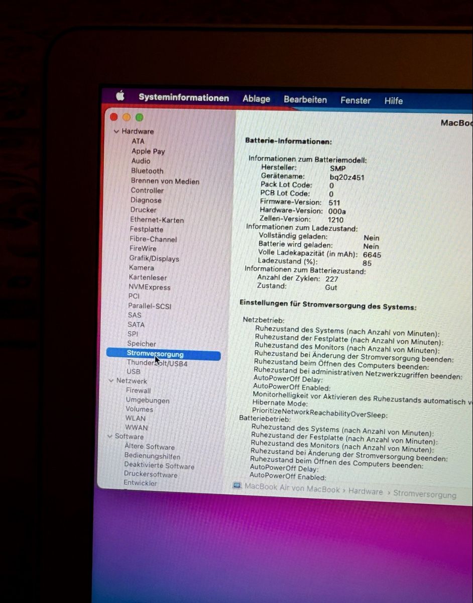 Apple Notebook: MacBook Air 13" mid 2013 / Big Sur – Usato da Egliswil venduto da HolgerHermann 8