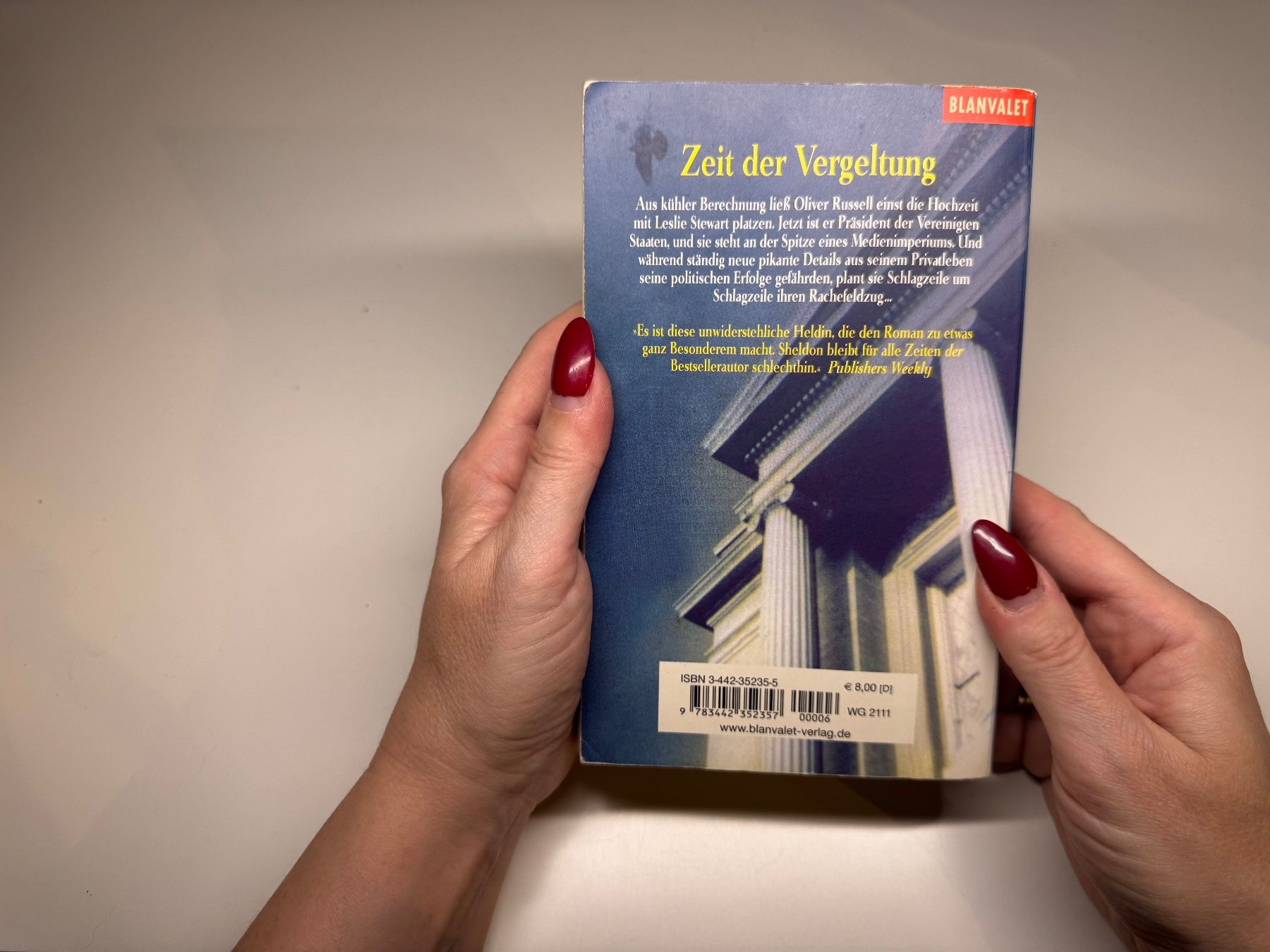 Libri: ROMAN: Sidney Sheldon, Zeit der Vergeltung – Usato da Grosswangen venduto da Deutsche_Romane 9