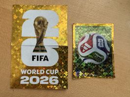 FIFA World Cup 2026 Sticker FWC 1/2/5 Pokal & WM-Ball