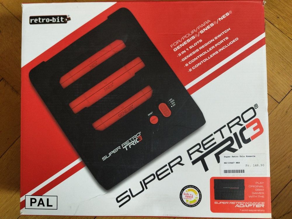 Retro-Konsole Super Retro Trio 3in1 (Gebraucht) in Küsnacht ZH für CHF ...