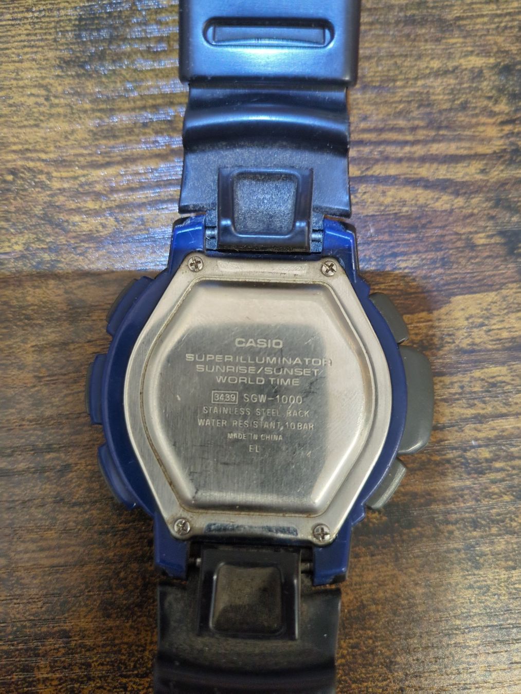 Casio Uhren: ⌚ CASIO SGW-1000 Uhr – Defekt aus Novaggio von GreenWebSolutions 2