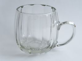 Einzelstück schönes vintage Bierglas (1937) mit Eichung 4 dl