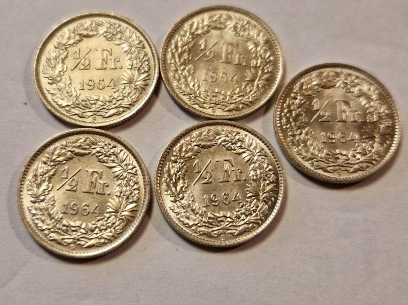 5x-50-rappen-1964-kaufen-auf-ricardo