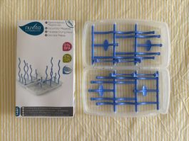 Nuvita Reiseflaschenhalter faltbar blau mit Etui