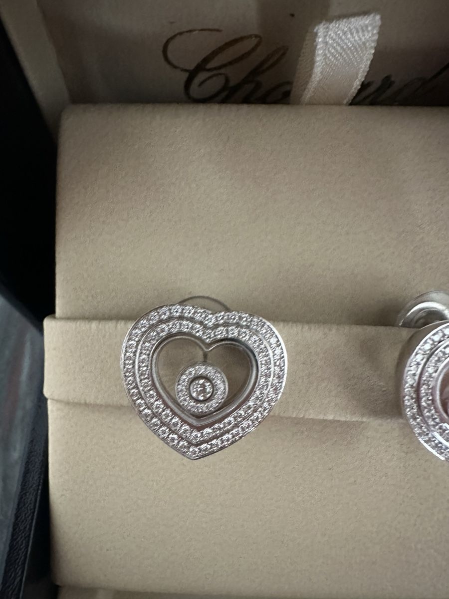 Chopard Orecchini pendenti & Orecchini a lobo: Ohrringe CHOPARD Happy Diamonds – Usato da Emmenbrücke venduto da audi1998 2