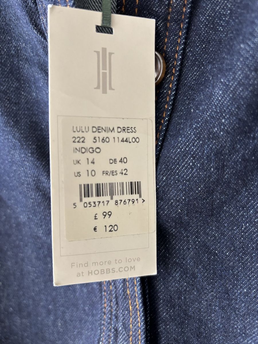 Hobbs Robes: HOBBS - Robe en Jean NEUF - 40 – Neuf avec emballage d'origine à Chardonne par teenyweeny 2