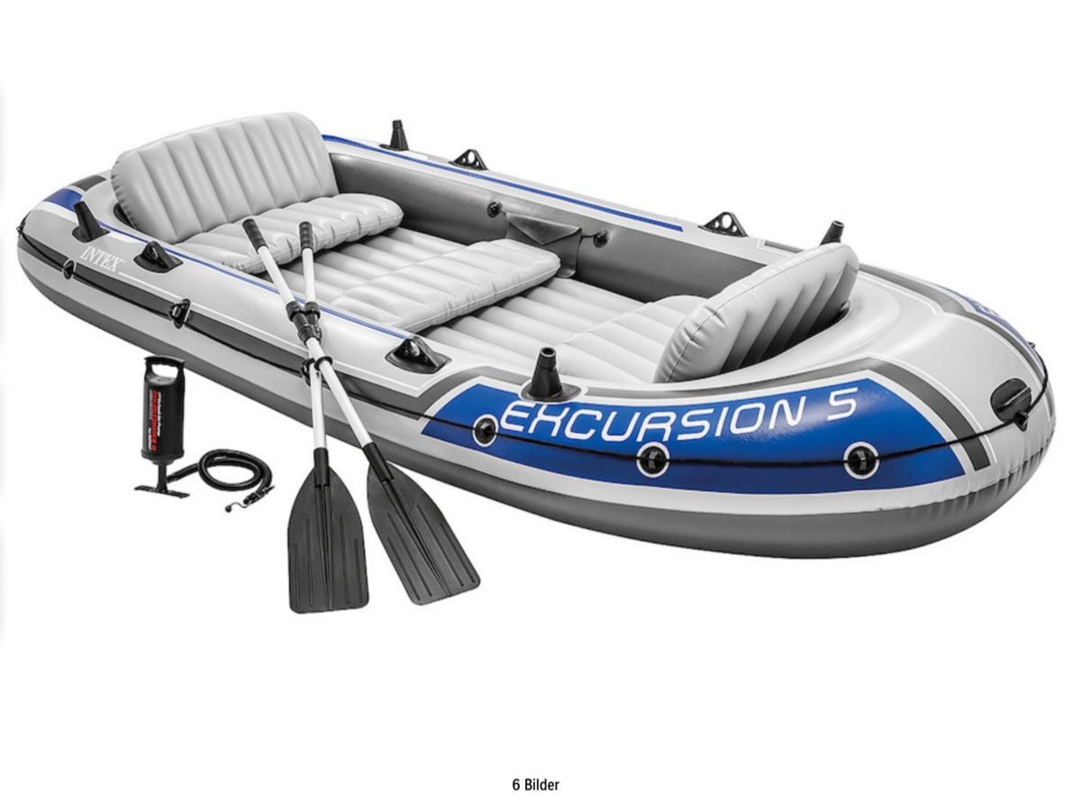 Bateaux: Intex Excursion 5  – Neuf (Voir description) à Fehraltorf par Statue