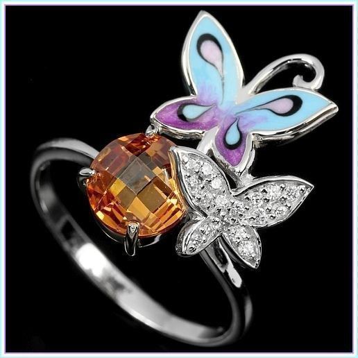 Ringe: ♛ Ring & Ohrringe Email 925 Silber – Neu und originalverpackt aus Oberglatt ZH von Hot-Spot 4