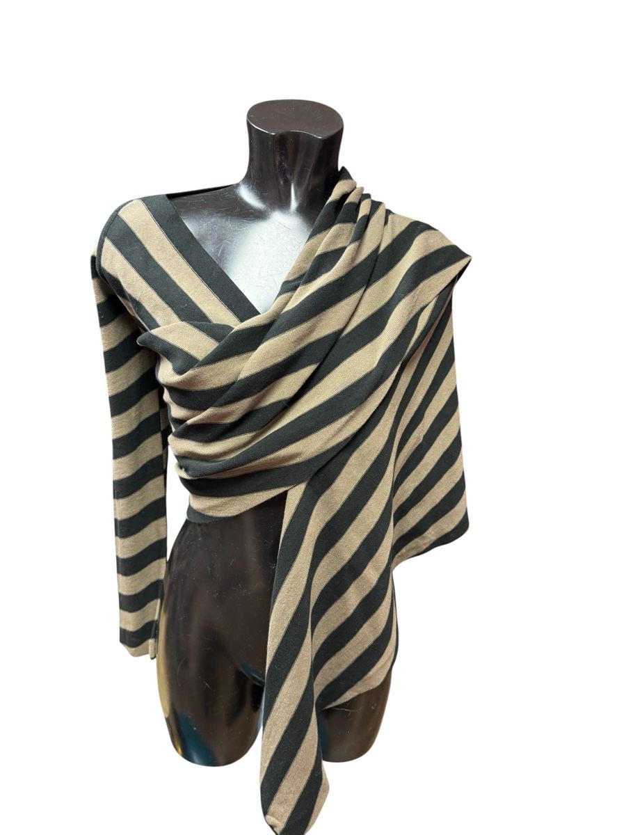 Sonia Rykiel Maglioni & Felpe: Sonia Rykiel Strickpulli mit einem Arm, gestreift – Usato da Zürich venduto da Finesse54 1