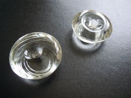 Kerzenhalter aus Glas für dünne Kerzen (2)