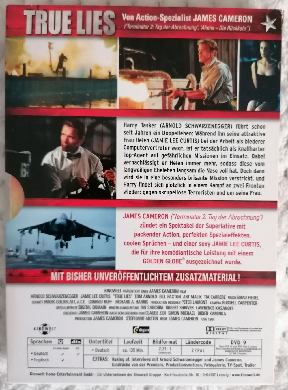 Alle DVDs: True Lies - DVD - Arnold Schwarzenegger – Gebraucht aus Oberurnen von mackrokodile 1