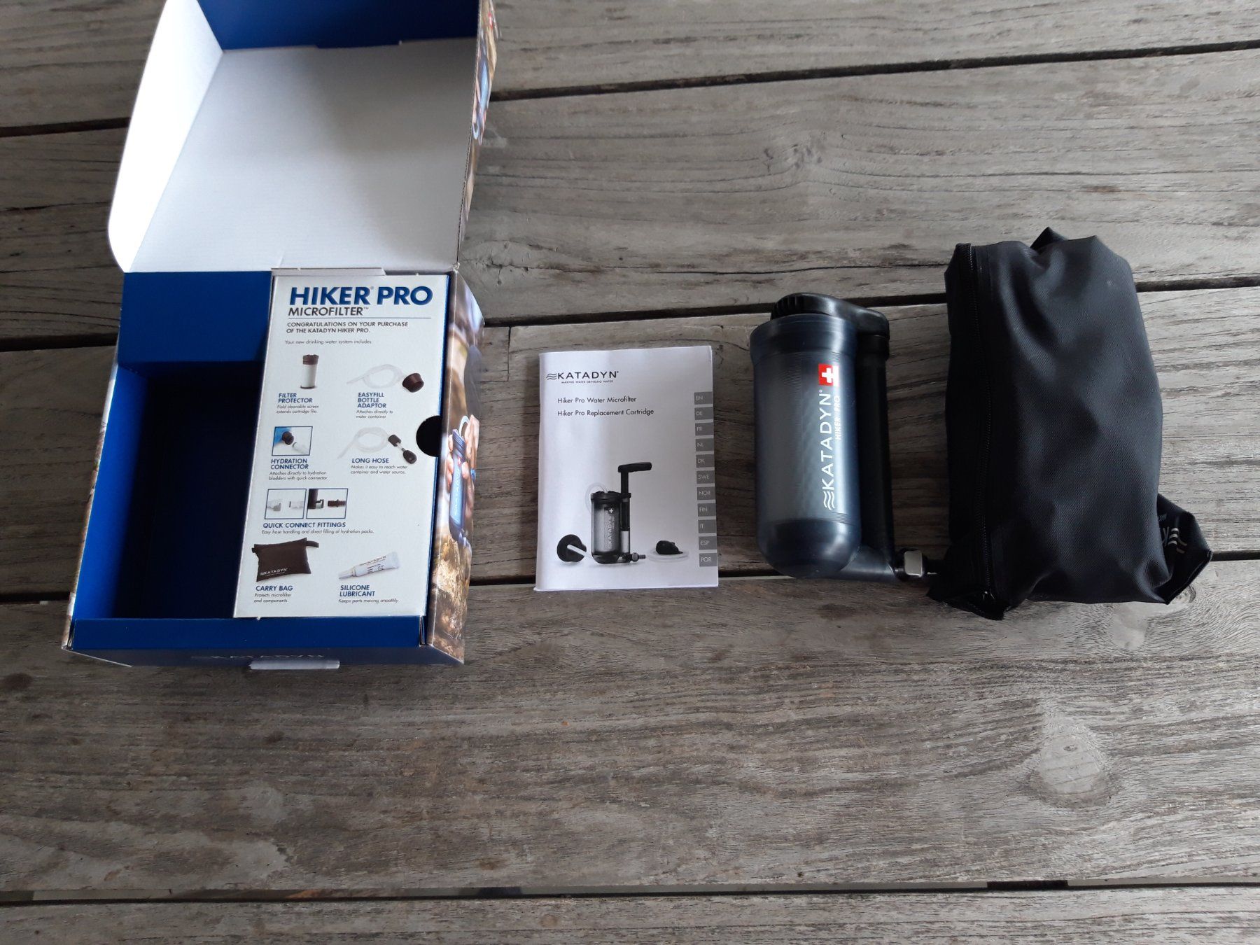 Katadyn Sanitär: Katadyn Hiker PRO Microfilter – Neu und originalverpackt aus Wolfhalden von  2
