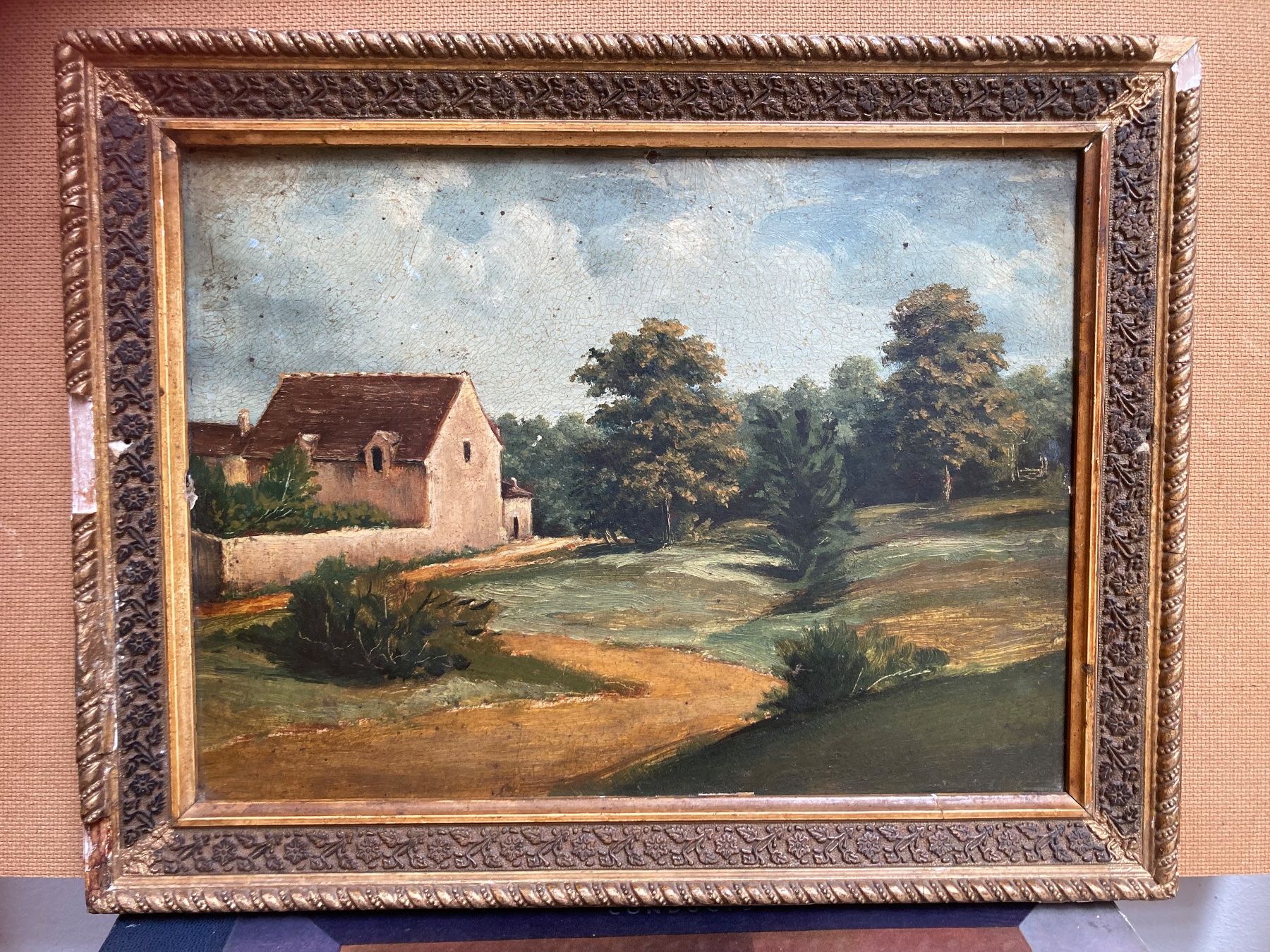 Tableaux: antikes Ölbild – D'occasion à zürich par papalapa