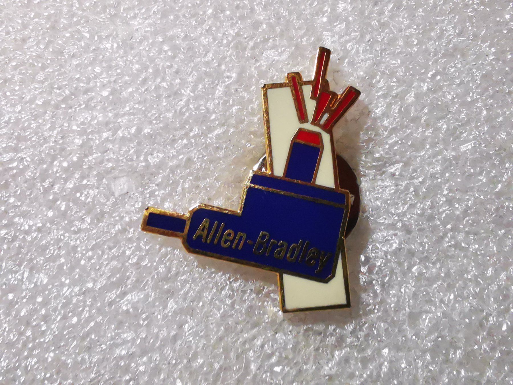 Placchette & Badge: Ansteckpin 15: Allen-Bradley – Usato da Oppligen venduto da Pin-Fall-Shop