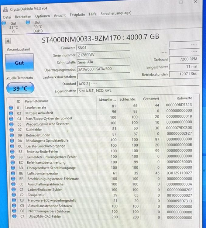 Seagate 4TB HDD 3.5