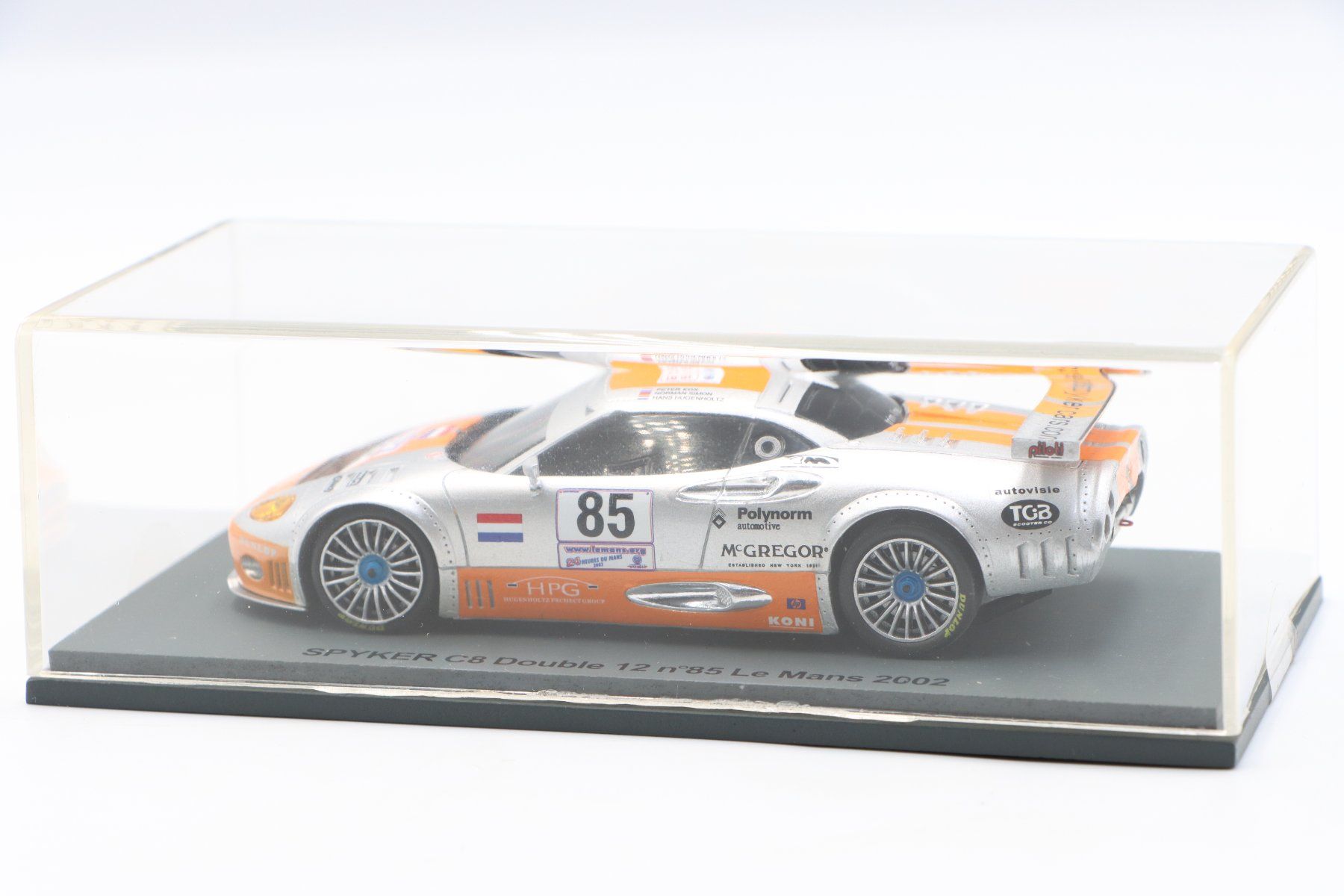 Modellini d'auto: Spyker C8 Double 12 Le Mans 2002 1:43 Spark – Nuovo e nell'imballaggio originale da Bühl b.Aarberg venduto da modelldiecast 6