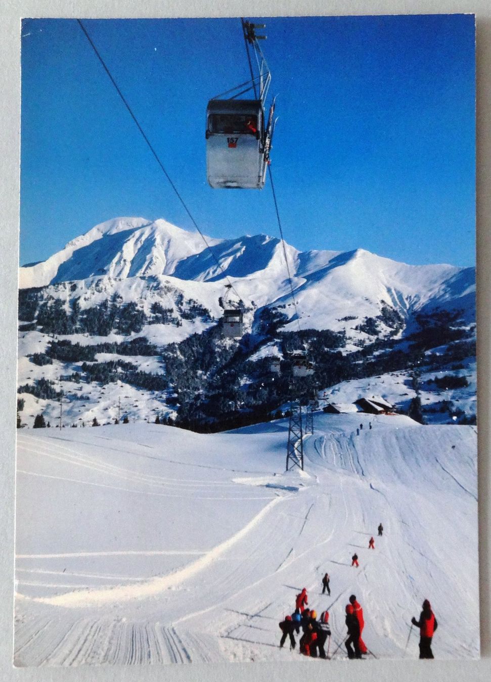 Ansichtskarten: Lenk, B.O., Gondelbahn Betelberg-Leiterli – Gebraucht aus Fétigny von Billy2miny