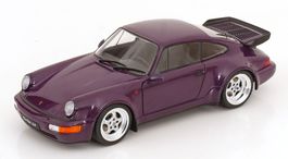 Porsche 911 / 964 Turbo 1991-1993 dunkelviolett met.    1:18