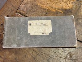 Antikes Büchlein Noten Lied handschriftliche Melodien / Text