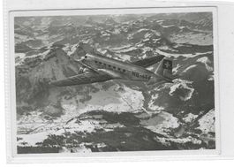 Swissair 2motorige Douglas DC 2/Propellermotorä/Mythen+Alpen