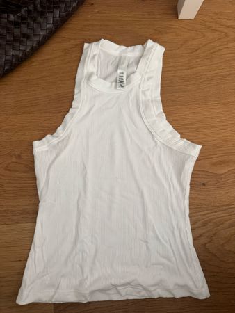 Skims Tanktop gerippt weiss Grösse XS