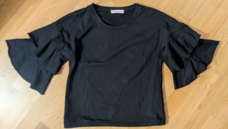 Traffic People Pullover mit Volants, Gr. M
