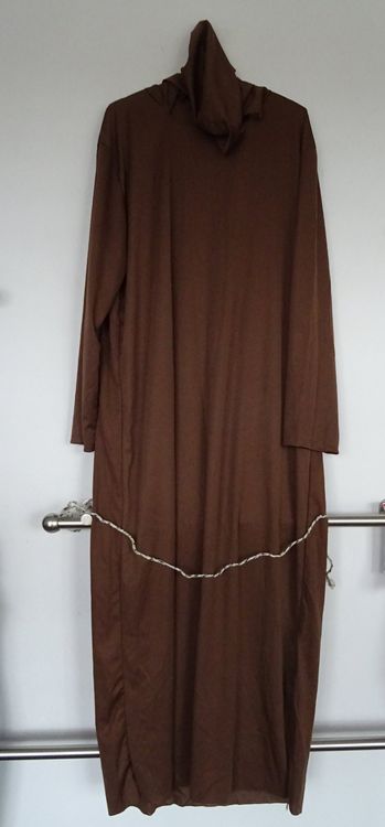 Mönchskutte Herren Faschingkostüm – Braun, Größe 50