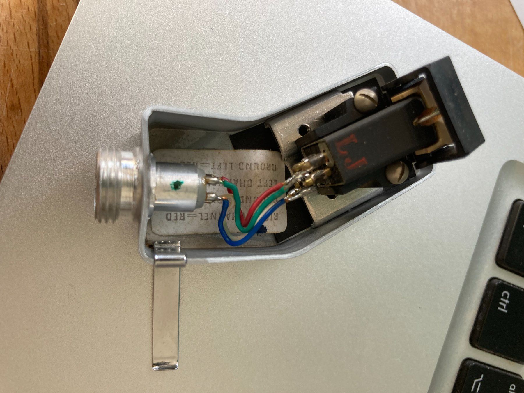 Lenco Giradischi: Lenco Headshell Plug in Head mit Shure M75MB Type 2 Nadel – Usato da Schaffhausen venduto da mir_7wkd 2