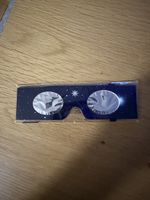 1x Sonnen-Sicht-Brille Sonnenfinsternis