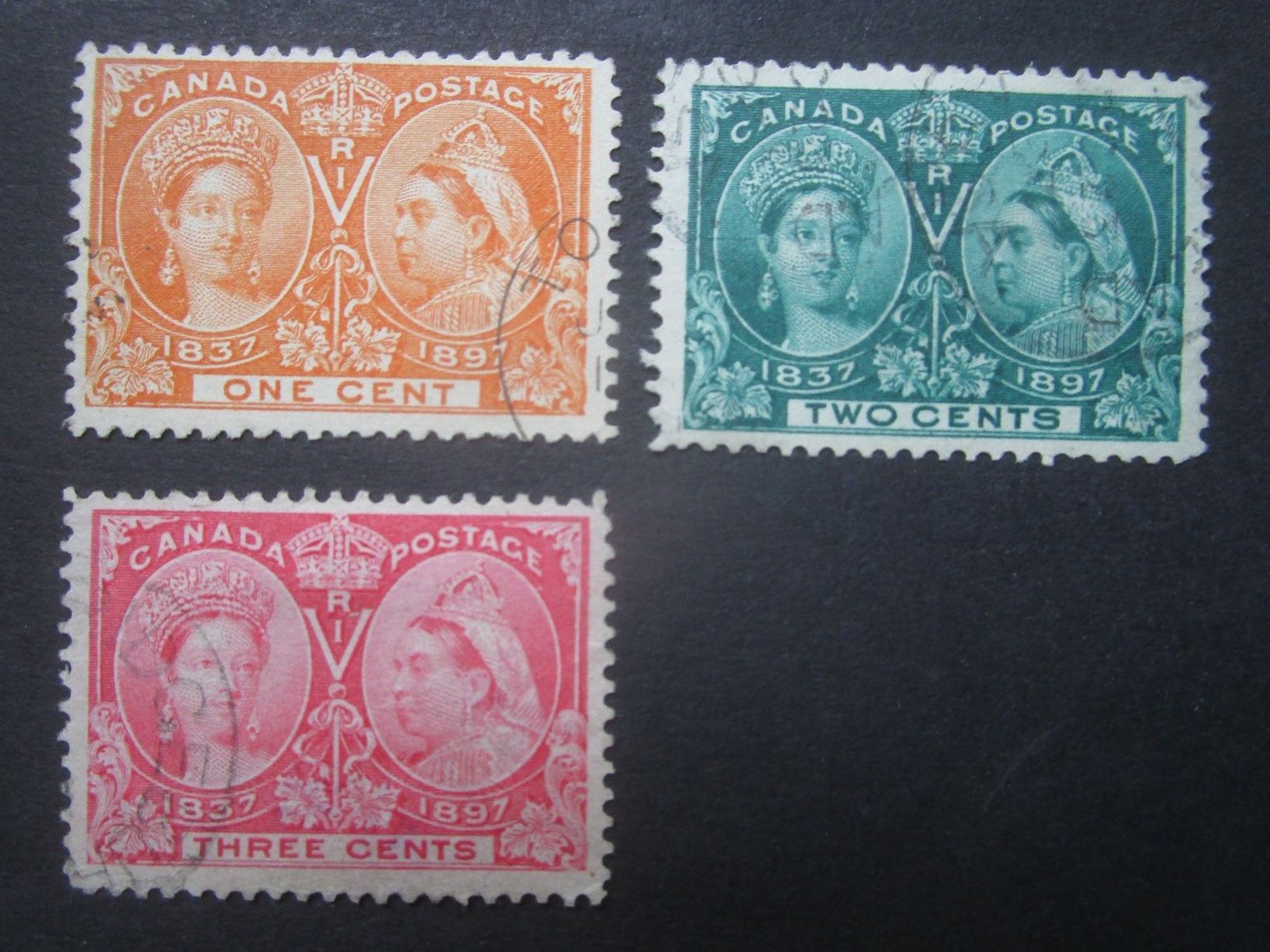 Alle Briefmarken: Kanada   1897 – Gebraucht aus Dürnten von tu5bo9