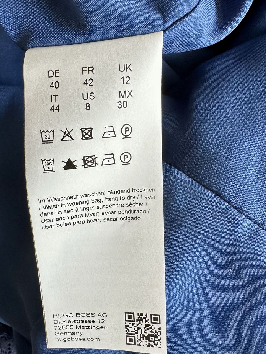 Hugo Boss Vestiti: hugo boss, 40, blau, neu – Nuovo (secondo la descrizione) da Baden venduto da leoline 7