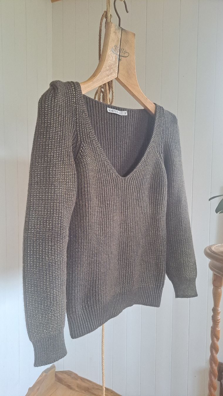 Kookai Maglioni & Felpe: KOOKAÏ Rippstrick Pullover y2k VtG Strickpullover Merino S 2 – Usato da Mollis venduto da Fauchi99 6