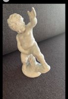 Herend Porzellanfigur – Junge mit Fisch – seltene Figur