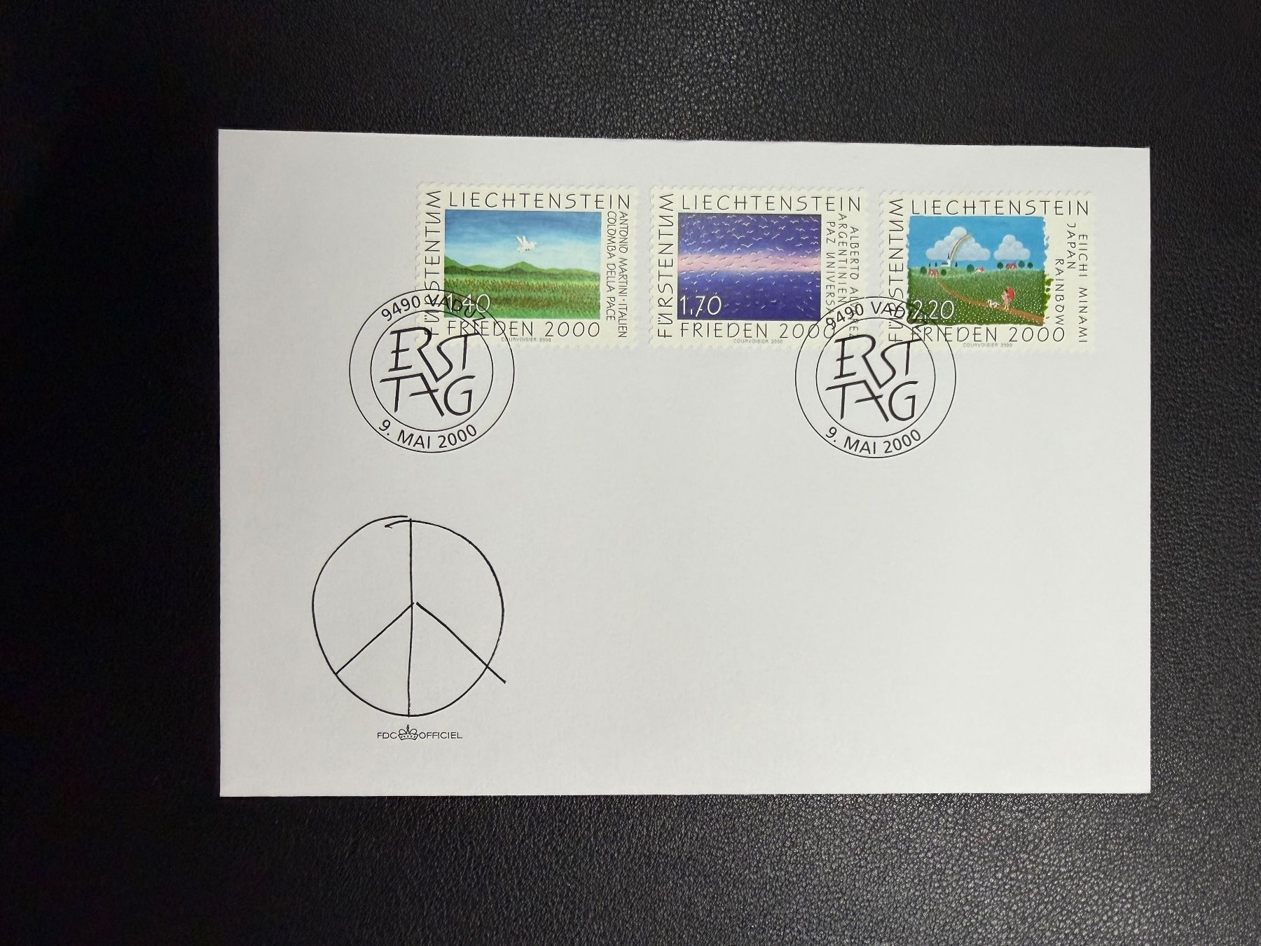 Alle Briefmarken: Liechtenstein FDC 2000 – Gebraucht aus oberrüti von jeanmei