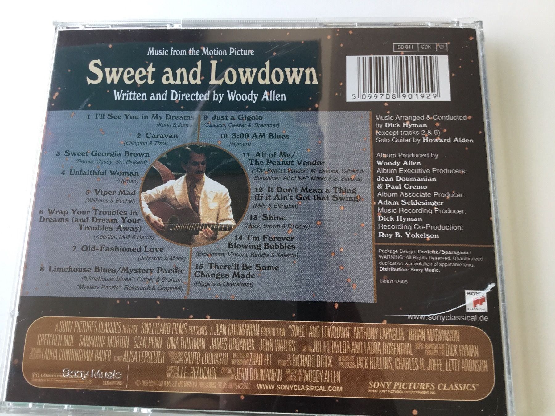 CDs: Sweet and Lowdown - Soundtrack – Gebraucht aus Rüti ZH von alumedien 1