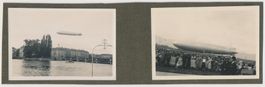 Graf Zeppelin vermutlich in Luzern - 2 alte Fotos